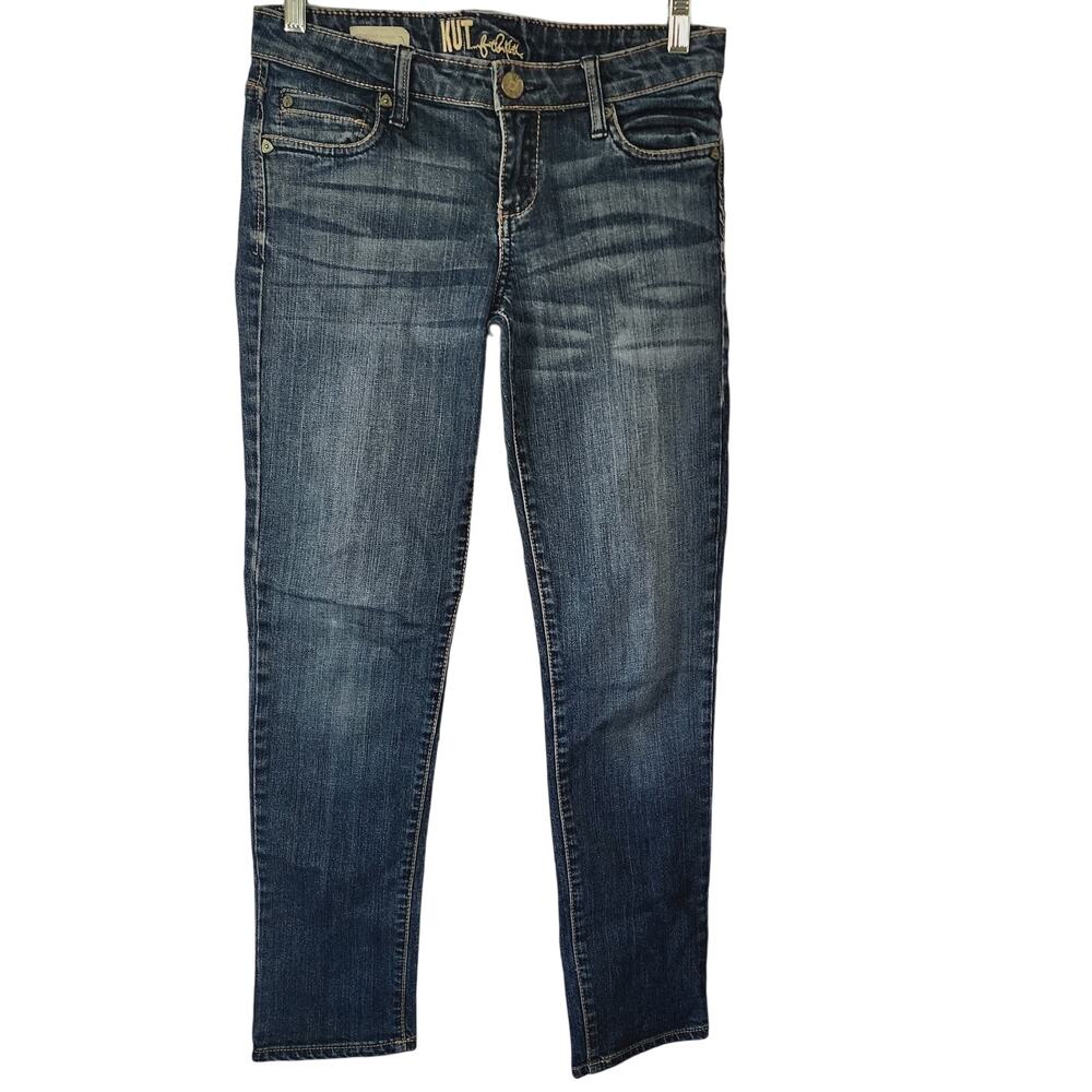 KUT from the Kloth Women's Catherine Boyfriend Tapered Leg Jeans Size 4